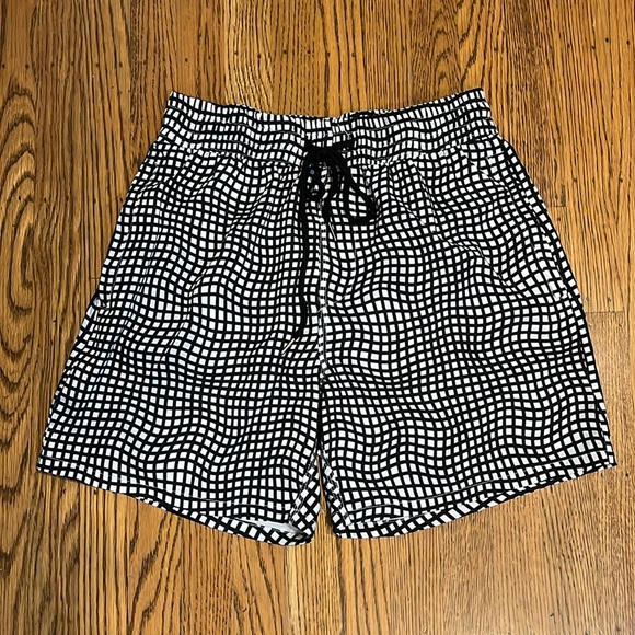 Harlow Other - Black and White Checkered Shorts